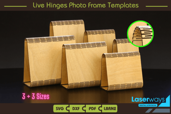 Download Digital Live Hinges Photo Frame Template - Digital Collection